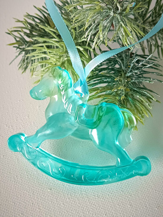 Kalėdinis eglutės žaisliukas „Arkliukas“